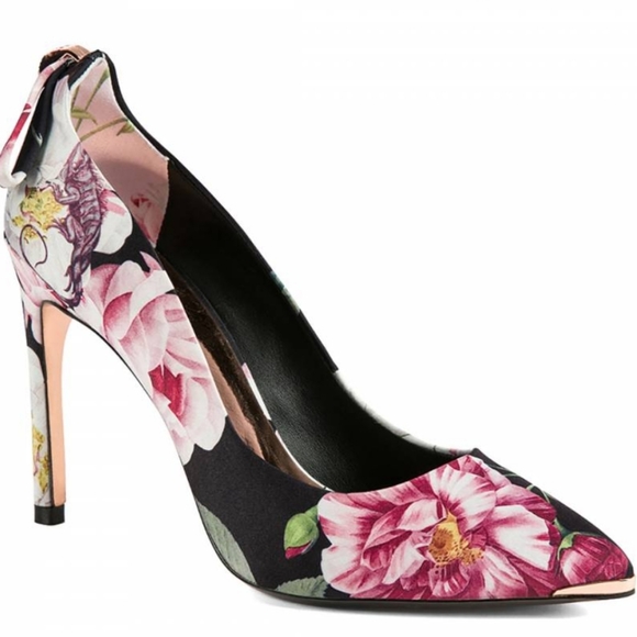 🍒NIB🍒 TED BAKER FLORAL IGUAZU PUMPS - Picture 9 of 16